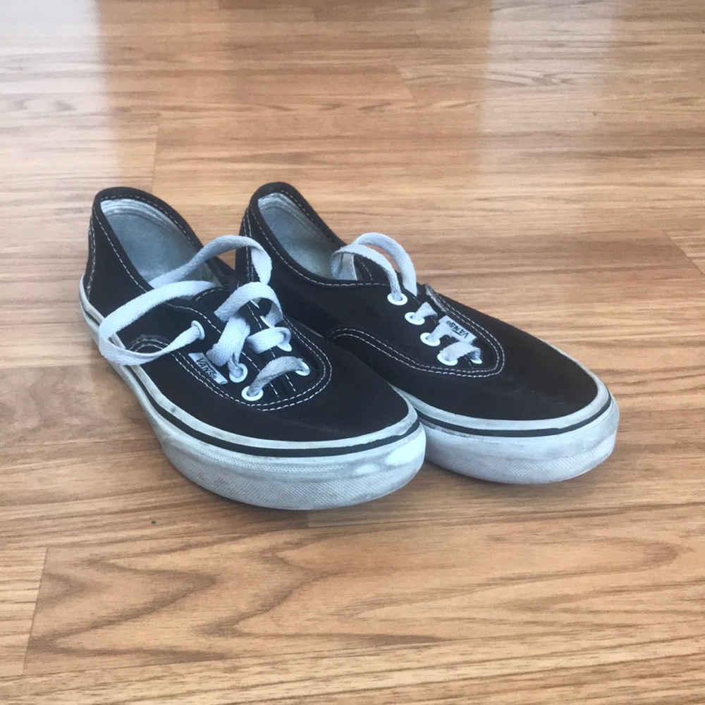 Vans shoes kids black size 2.5